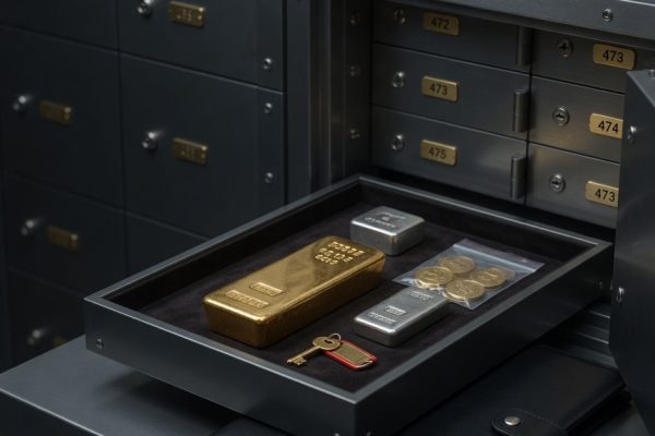 Beitragsbild: Gold lagern bei der Bank: Kosten und Alternativen