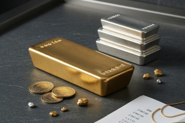 Beitragsbild: Goldpreis in CHF: Einflussfaktoren und Sparplan