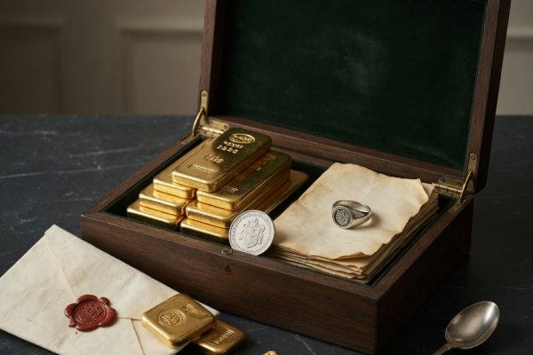 Beitragsbild: Gold vererben: Erbschaftssteuer und Freibeträge