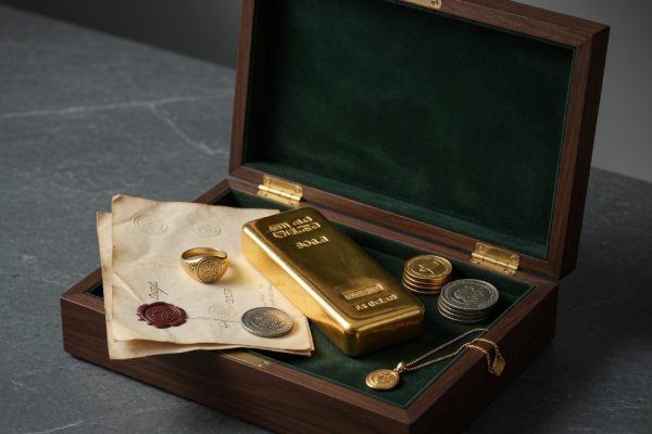 Beitragsbild: Gold vererben und Steuer: Freibeträge und Fristen