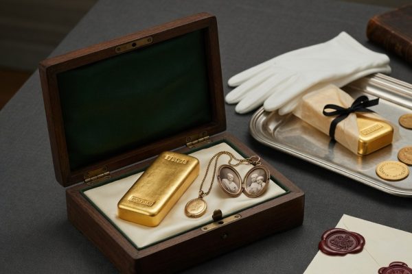 Beitragsbild: Kann man Gold vererben? Was Erben wissen müssen