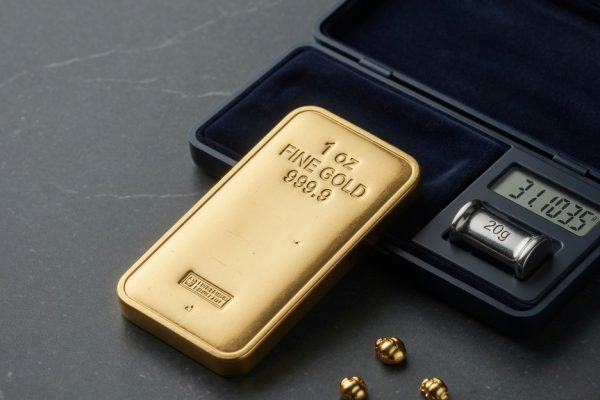 Beitragsbild: 1 Unze Gold in Gramm: Feinunze einfach umrechnen